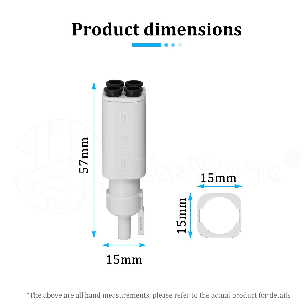 AMS Lite Filament Hub لـ Bambu Lab A1/A1 مكونات صغيرة بخمسة اتجاهات تبديل المواد الاستهلاكية الطباعة الملونة لملحقات الطابعة ثلاثية الأبعاد