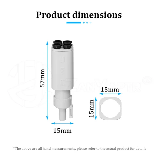 Imagen 2 del producto AMS Lite-buje de filamento para Bambu Lab A1/A1, Mini componentes de cinco vías, consumibles de interruptor, impresión en Color para accesorios de impresora 3D