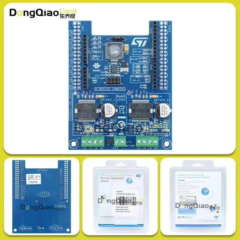 

X-NUCLEO-IHM02A1 STM32 Nucleo biaxial stepper motor driver expansion plate L6470