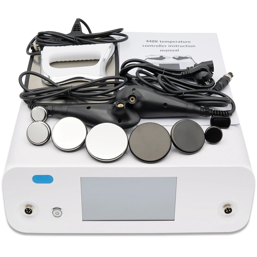 Máquina de Terapia Térmica Skinterest 448K CET RET para Pérdida de Peso, Alivia el Dolor, Reafirma la Piel y Acelera la Circulación Linfática