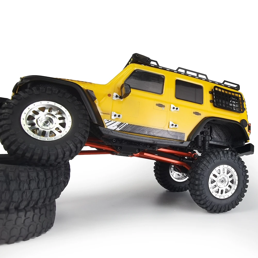 MIBIDAO-Lien suréWeren métal pour Axial SCX24, Chevrolet C10 Guitar EP Wrangler, Bronco 1/24 RC Inoler, Car Model Part, Newest Set