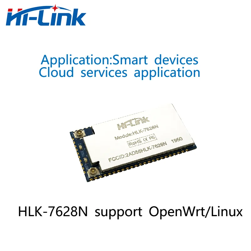 Hi-Link MT7628NN Router WiFi Module HLK-7628N Hỗ Trợ OpenWrt/Linux Chi Phí Thấp Cao Cấp Bộ Vi Xử Lý Mạnh Mẽ