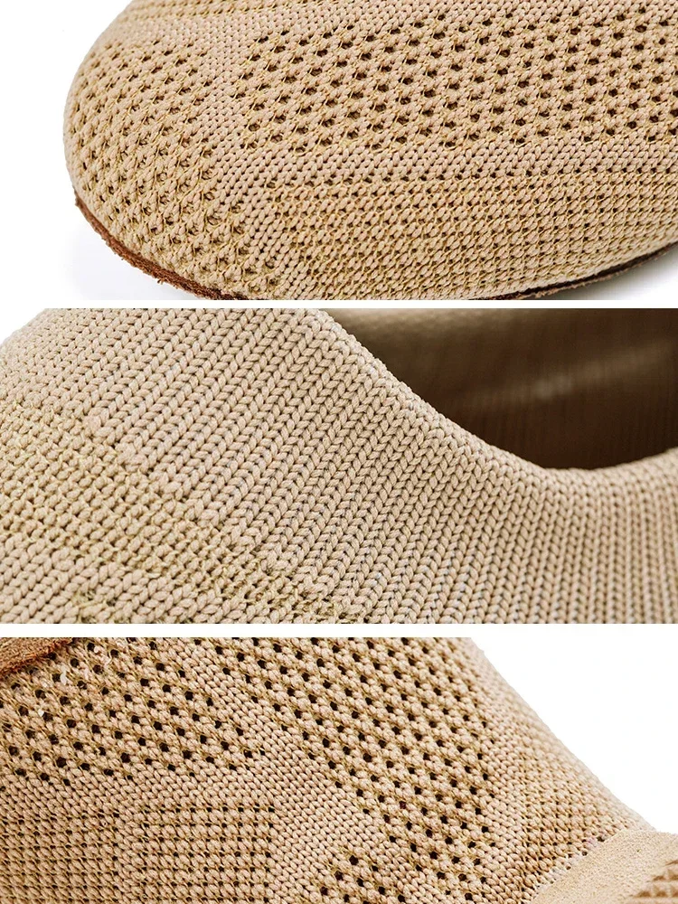 Chaussures de danse de Ballet chaussures de danse jazz maille volante danse fond souple bas sans lacets chaussures modernes enseignant