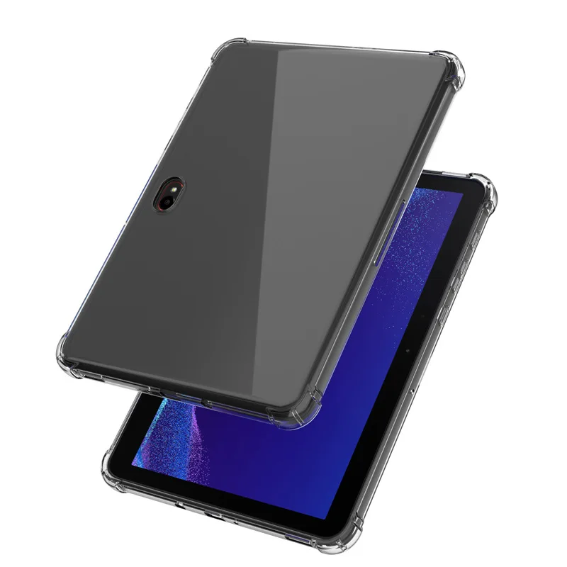 

For Samsung Galaxy Tab Active5 Pro 10.1" 2025 Case Transparent Air-bags Soft TPU Protection Shockproof Fundas Shell for SM-X356