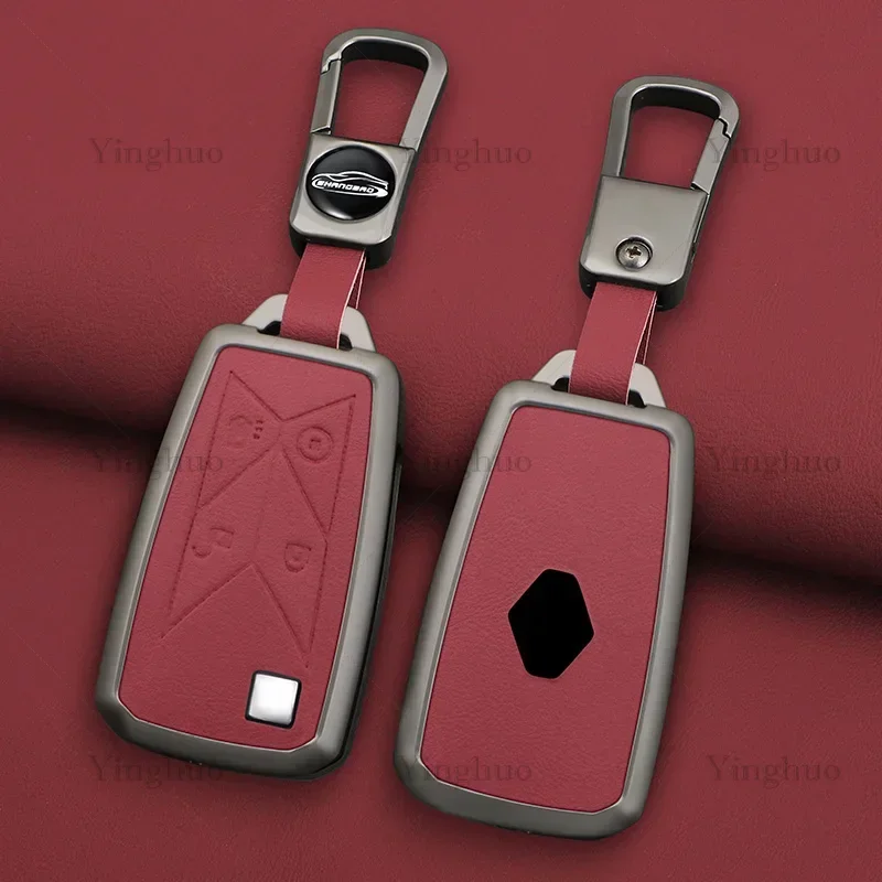 Zinc Alloy Car Remote Key Case Cover 4 Button For Renault Pickup Truck Lorry Gama Seris T C K Ignition Euro Keychain Accessories view 5