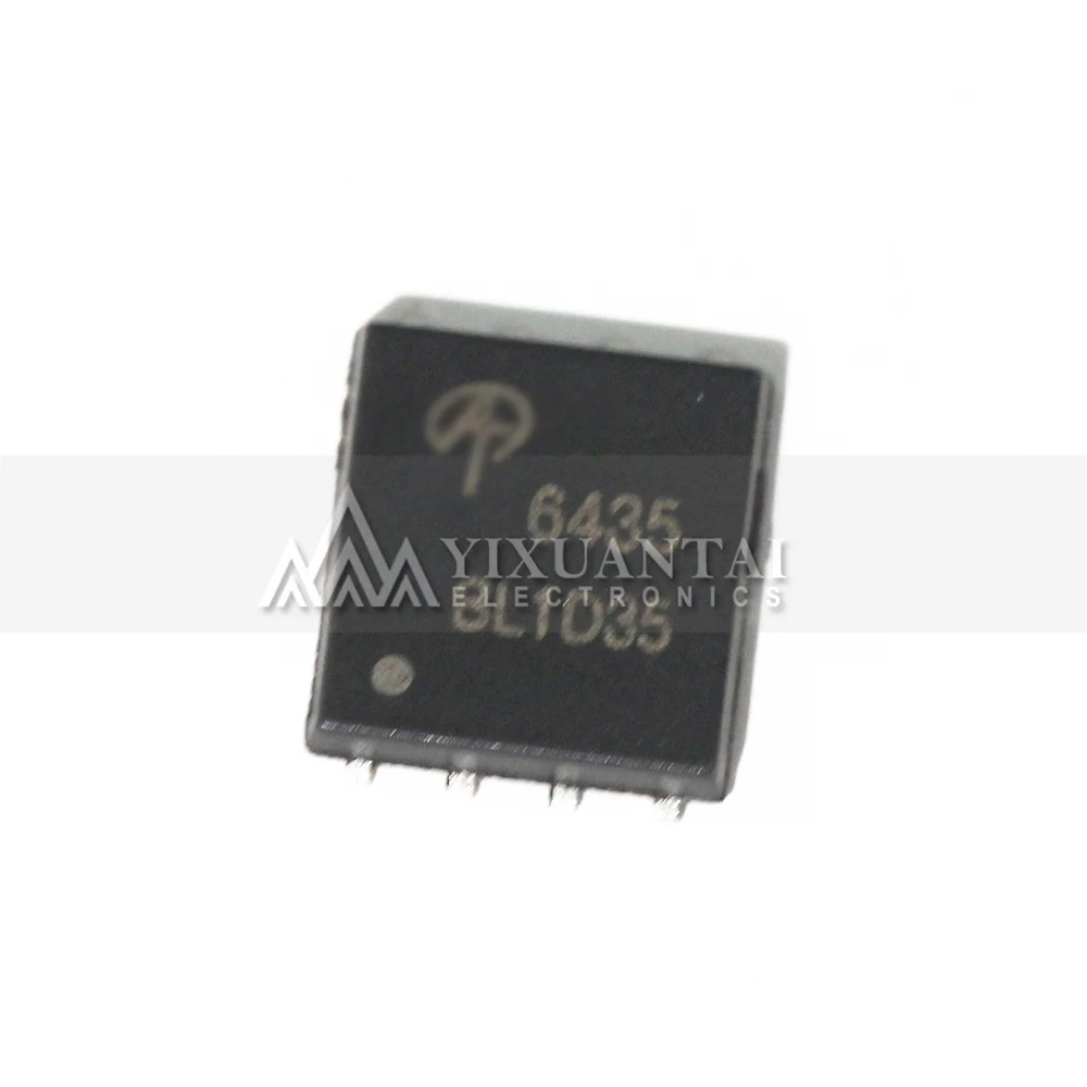 

10pcs/lot New Original AON6435 MOSFET P-CH 30V 12A/34A 8DFN Marking:6435 QFN DFN AON6435