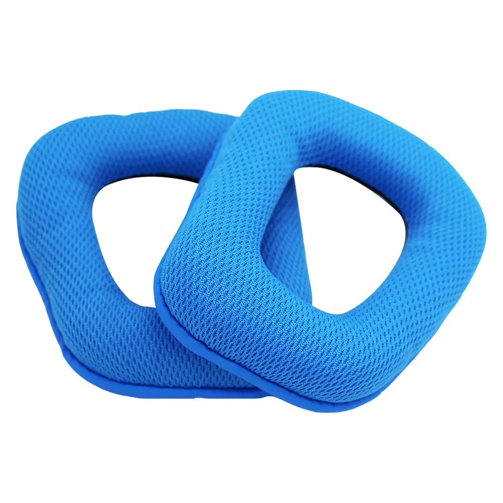 1 زوج استبدال وسادات الأذن بطانة للأذن شبكة النسيج سماعة وسادات الأذن سماعة الأذن وسائد ل لوجيتك G930 G430 G432 G332 G35 F450