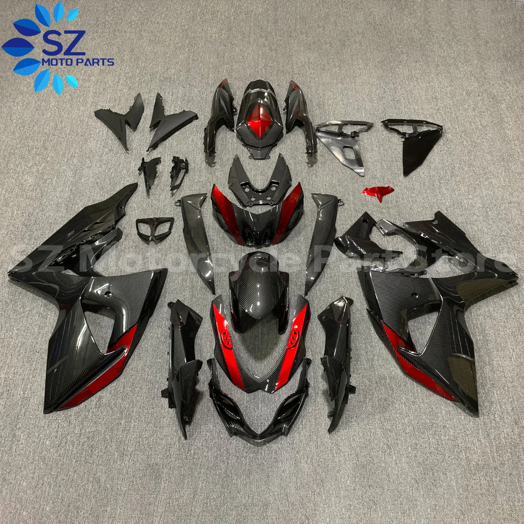 Plastic Body Fairing kit For GSXR1000 2009 2010 2011 2012 2013 2014 2015 2016 K9 09-16 GSXR 1000