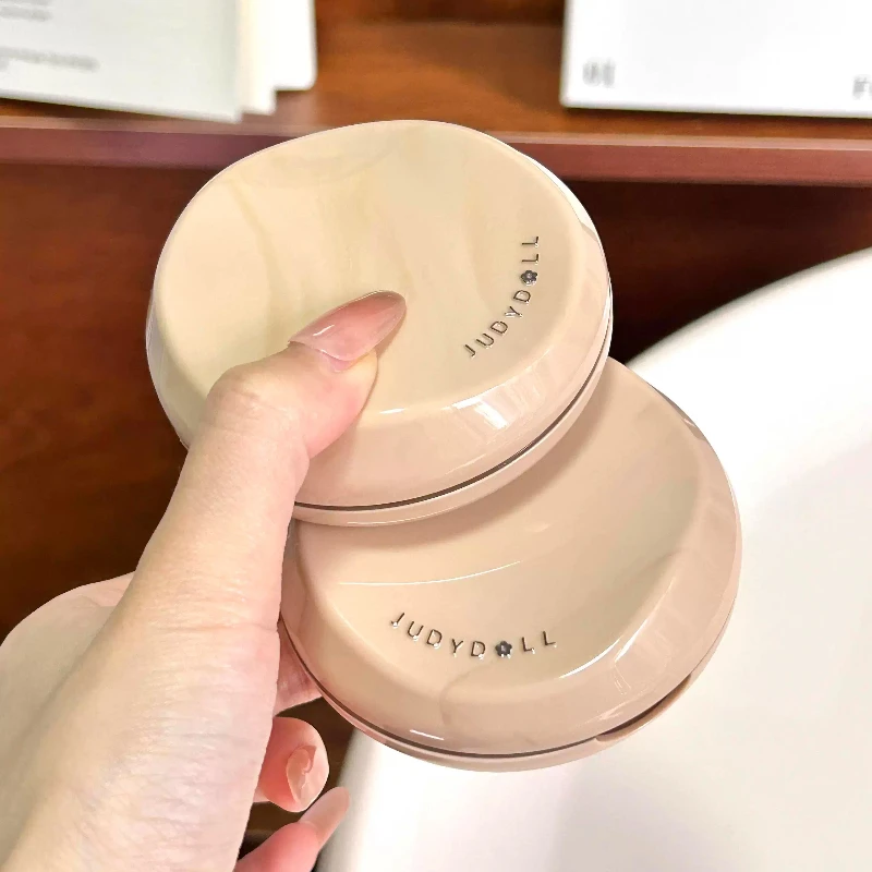 Judydoll Air Cushion High Concealer Durable Liquid Foundation Oil-control Air Cushion Moisturizer Long-lasting Brighten Makeup