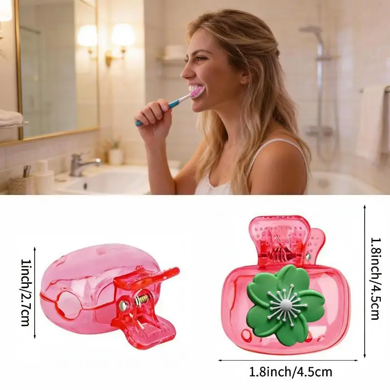 

Toothbrush Brush Pod Case for Travel Secure Protection Keeps Brush Heads Free from Contaminants