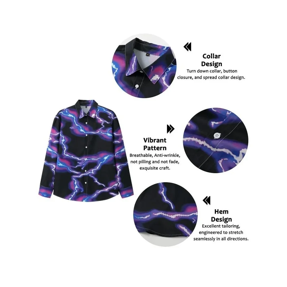 

Весна 2023, мужской модный ретро-комплект с текстурированным принтом, облегающий длинный свек, ледяное чувство, полиэфирное волокно, молодежный тренд