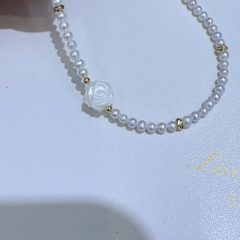 Simple and Minimalist Baby Chain, Simple Matching Creates Endless Imagination, S925 Silver, Strong Light Nearly Round with Minor