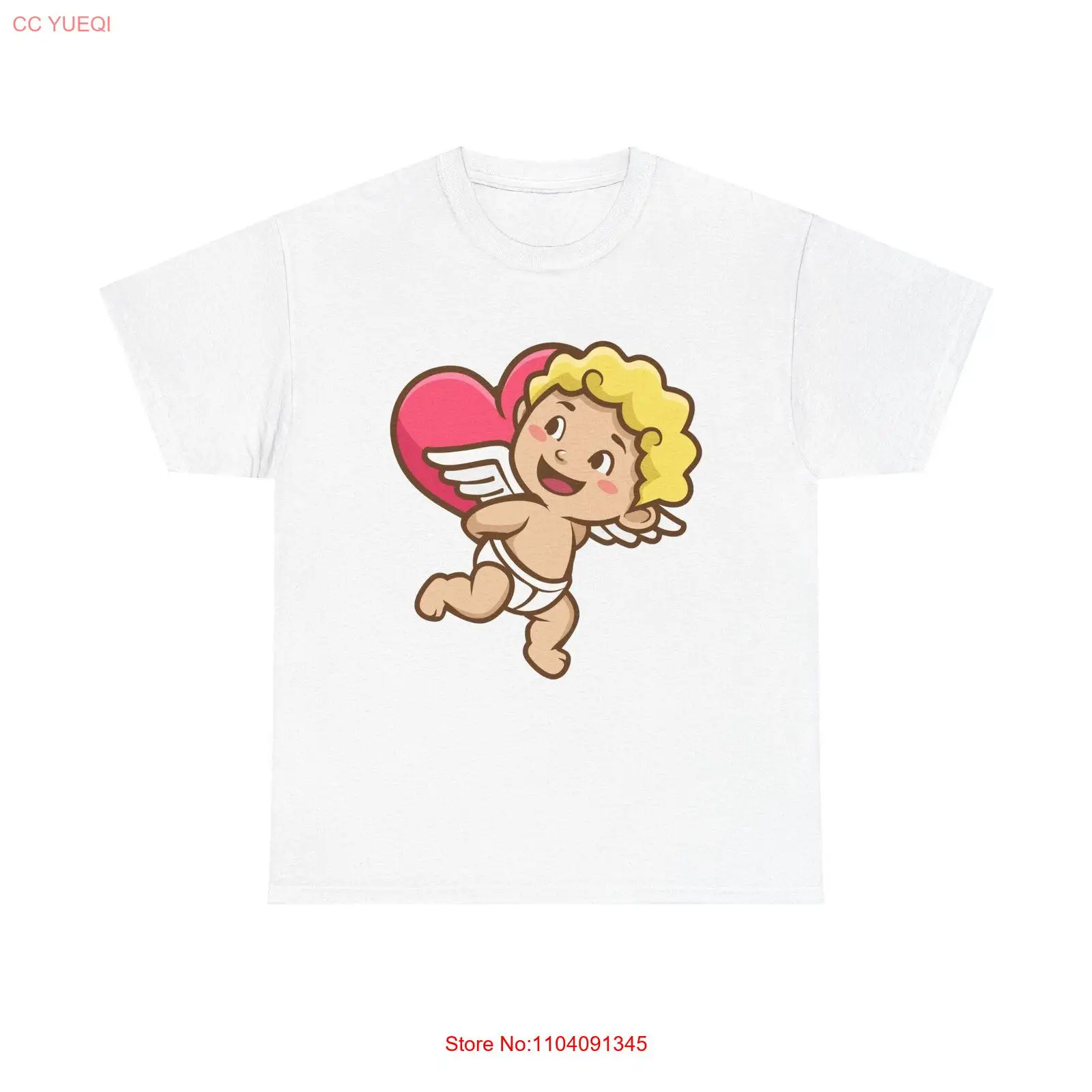 Cute Cupid T-Shirt - Valentine's Day love romance cherub