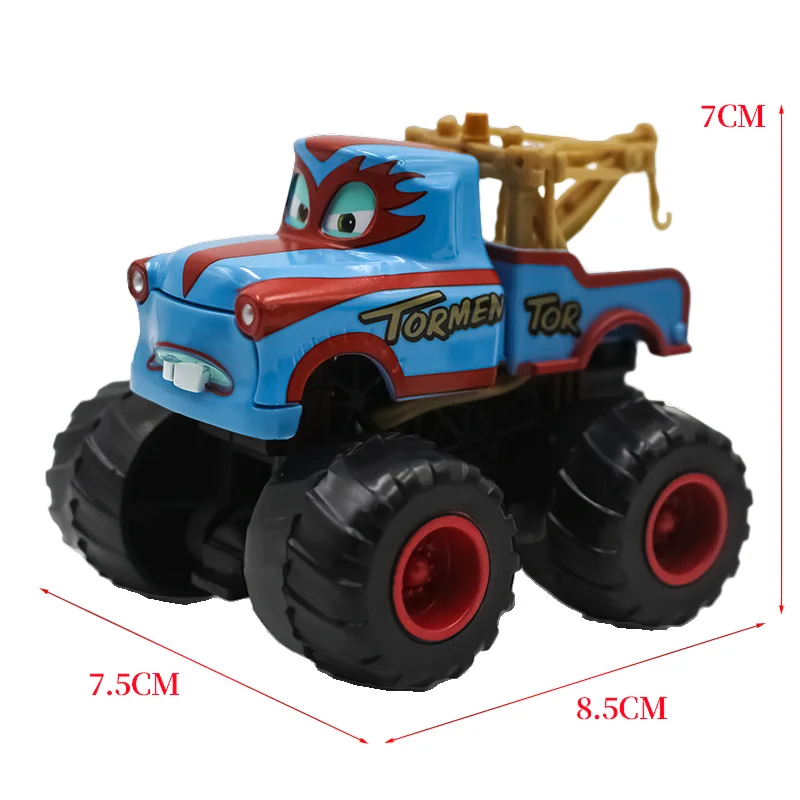 Pixar Cars Mater Lightning McQueen Jackson Storm Big Wheel Offroad-Fahrzeug Rückzieh-Autos Modell-Spielzeug Geburtstagsgeschenke – Detail 12