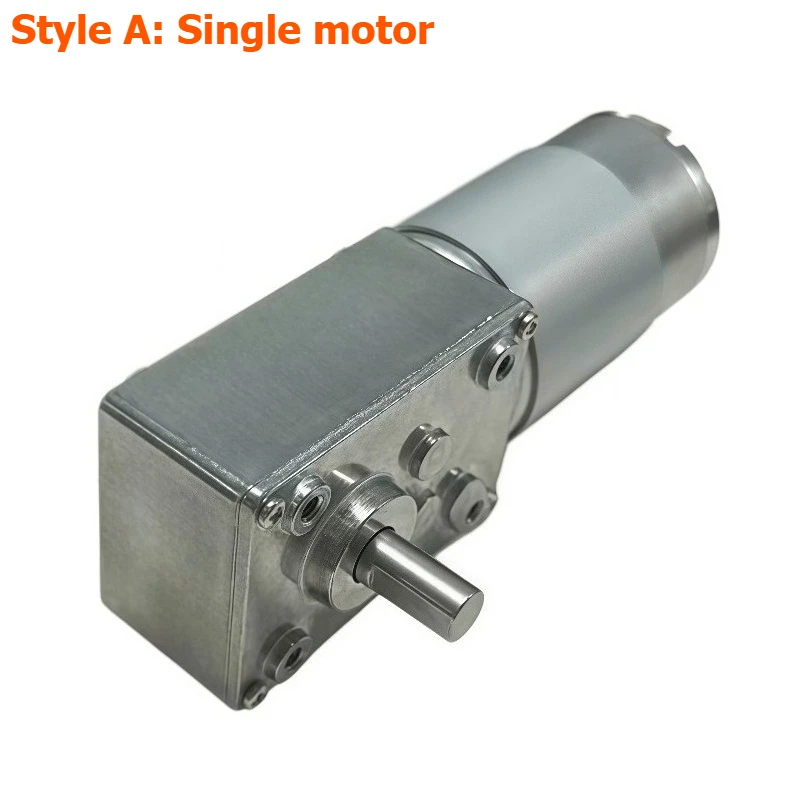 5840-555 worm gear DC reduction motor 12V 24V self-locking high-torque reduction motor with speed regulator and bracket