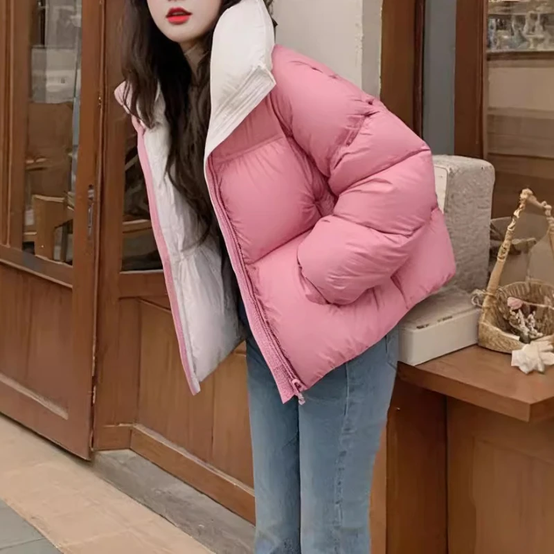 

Fashion Elegant Down Jacket Winter Women's Korean Short Warm Coat