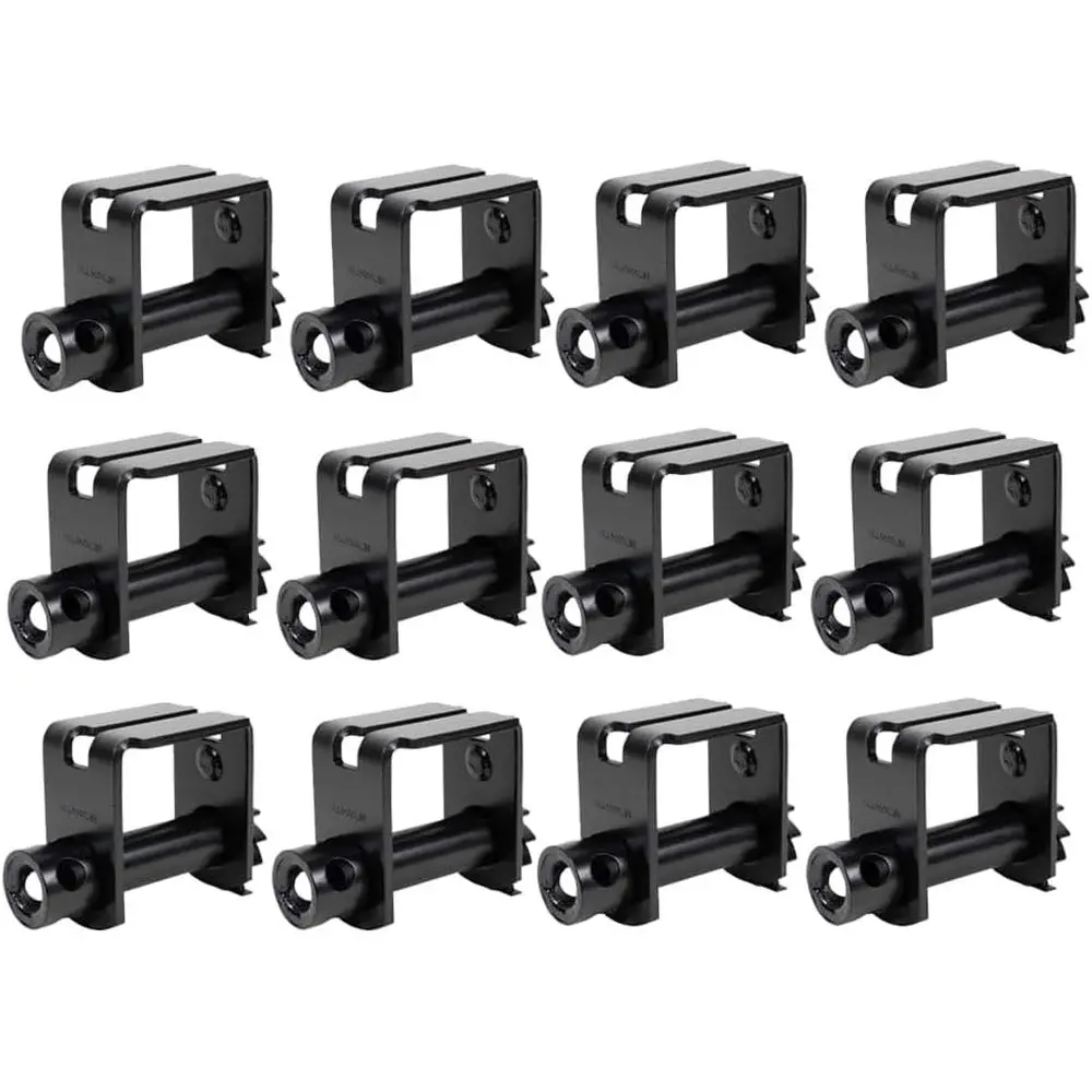 12-Pack Sliding Winch for Double L Track Latbed Trailer Trucks