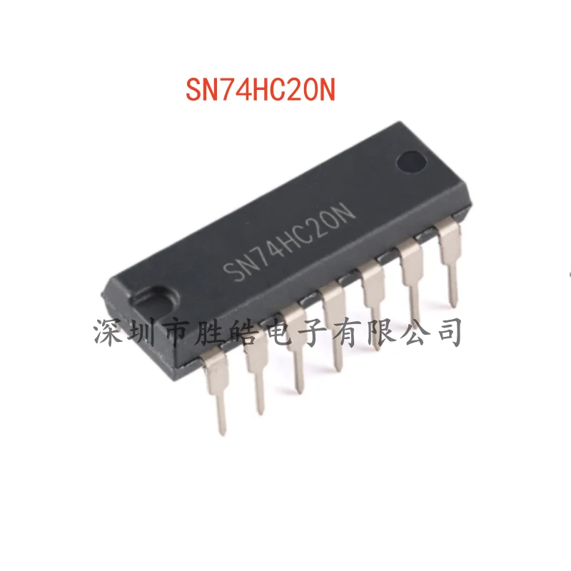 

(5PCS) NEW SN74HC20N SN74HC20 Dual 4-Input Positive Chip with Non-gate PDIP-14 SN74HC20N Integrated Circuit