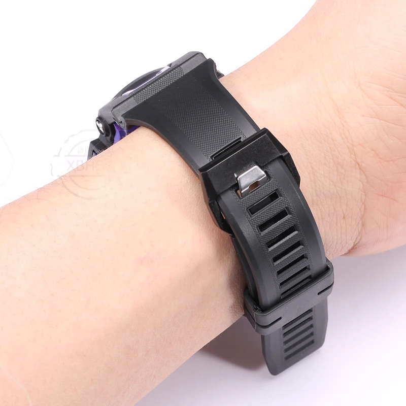 Resin Watch Band For Casio  GBA-900 Series Men's Sports Waterproof Rubber Replacement Bracelet Watch Accessories