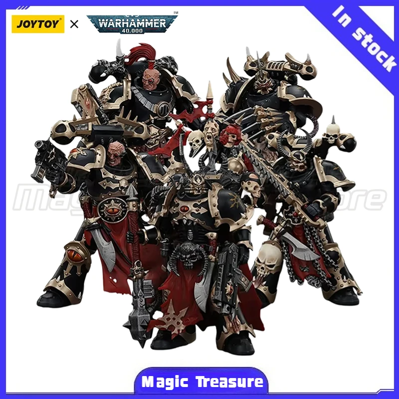 

【MT】JOYTOY 1/18 Фигурка Warhammer 40K Chaos Space Marines Черный легион Выбранный чемпиона Аниме Игрушки Модель