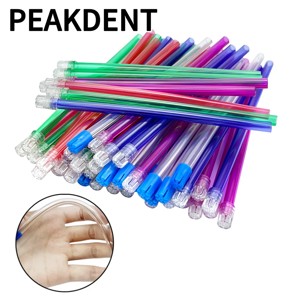 

NIGF 100 шт./пакет, стоматологический выталкиватель слюны, аспираторная трубка Odontologia, одноразовая аспирационная трубка низкого объема, гибкие стоматологические материалы