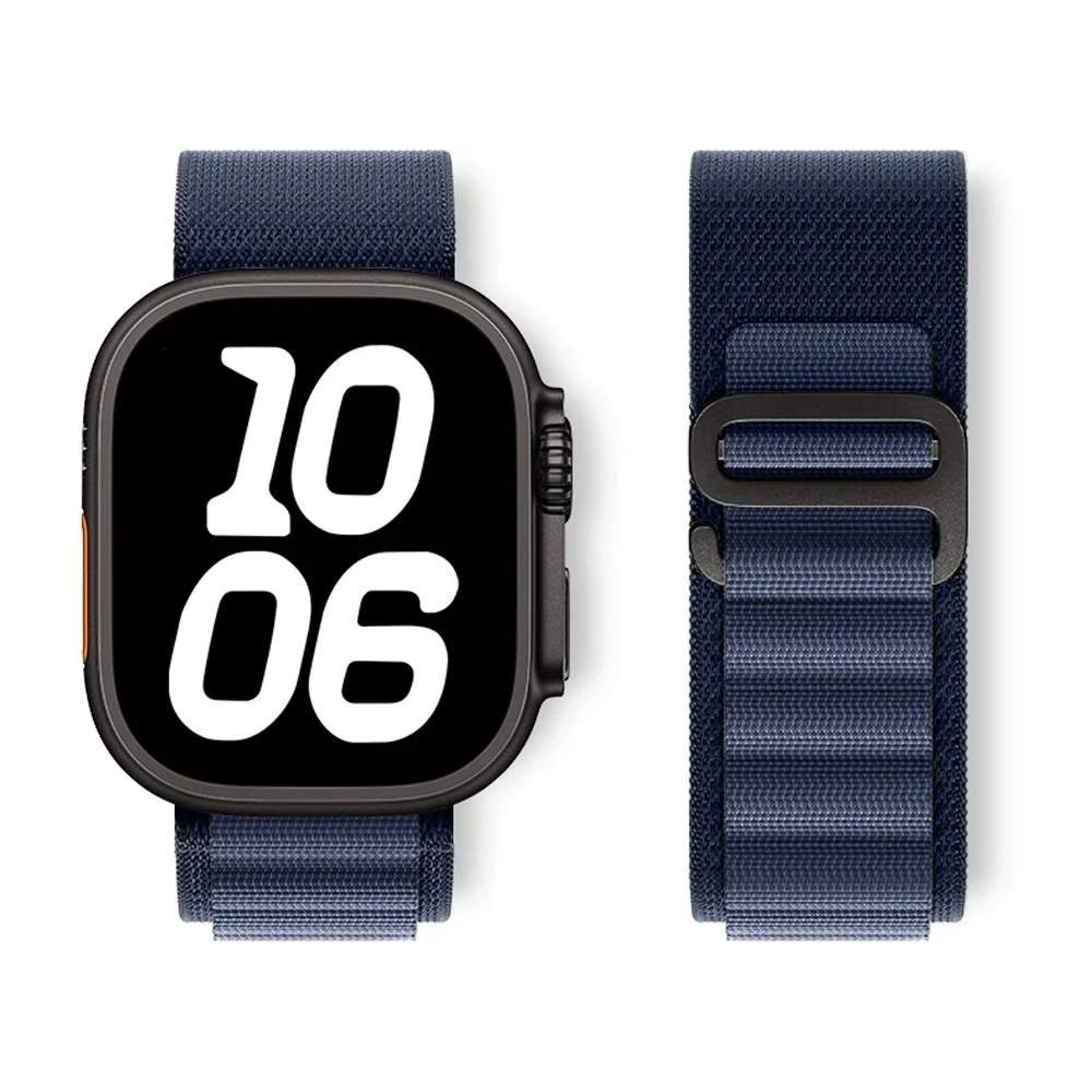 

Alpine Loop for Apple Watch Ultra 2 Band 44mm 45mm 49mm 40mm 41mm 42mm nylon Trail bracelet correa Series 10 9 8 7 6 5 se Strap