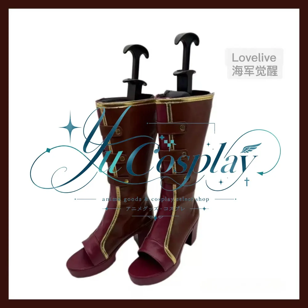 Love Live Awakening Version Cosplay Shoes Custom Boots Anime Idol Performance Footwear Large Size Support