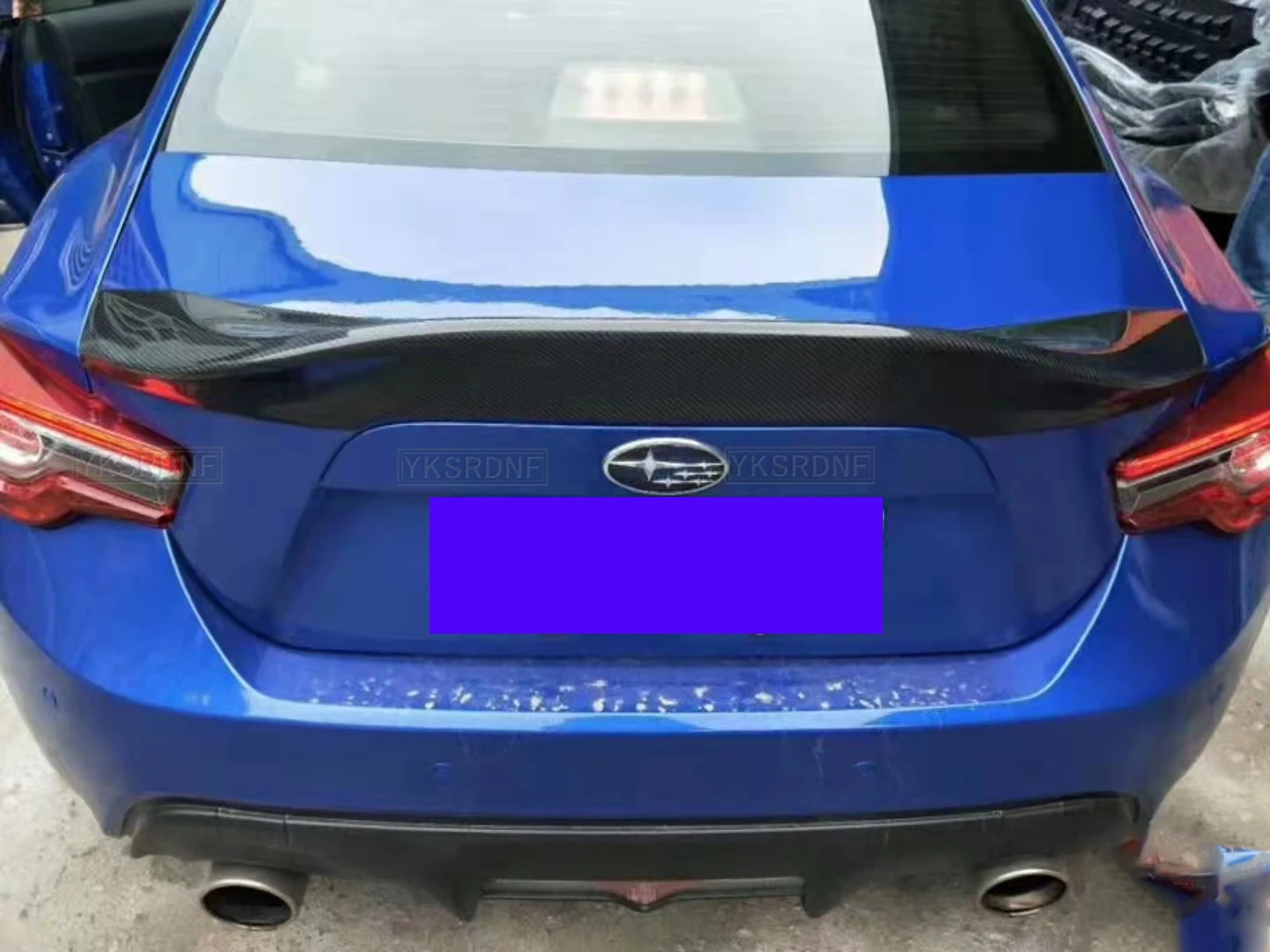 جناح سيارة من ألياف الكربون لسوبارو BRZ yota GT86 ، زخرفة جناح الذيل ، جناح جناح لـ 86 ، الجذع الخلفي ، الصندوق الأسود ،