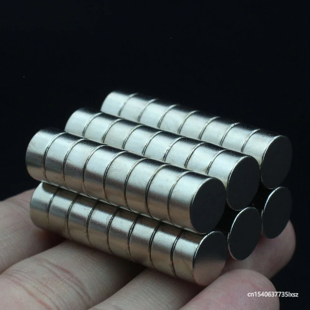 3/5/8/10/15 buah 10x5 Neodymium Magnet 10mm x 5mm N35 NdFeB bulat Super kuat Magnet permanen disk 10*5