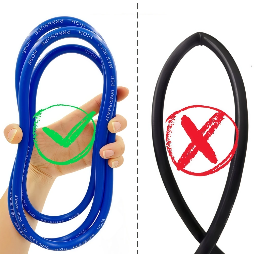 5~20m 6090psi Kink Resistant Hose High Pressure Cleaning Machine Hose Car Washer Hose Water Cleaning Extension Hose For Bosch AR