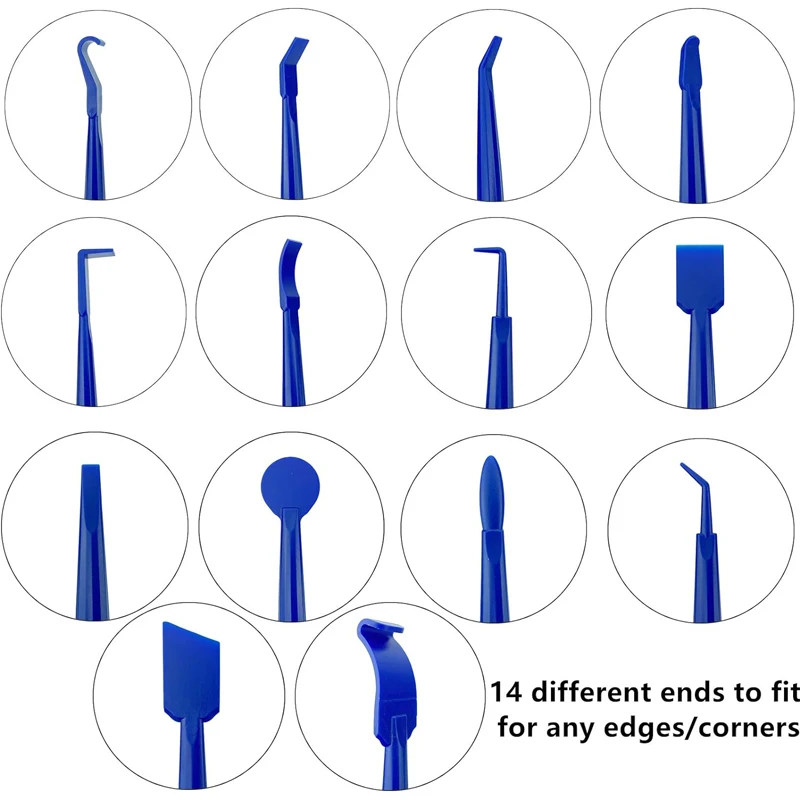 NeoWrap Car Wrap Edge Trimming Stick Vinyl Squeegee Kit Window Tint Curves Slot Tool for Installing Wraps Stickers Kit 7-21Pcs