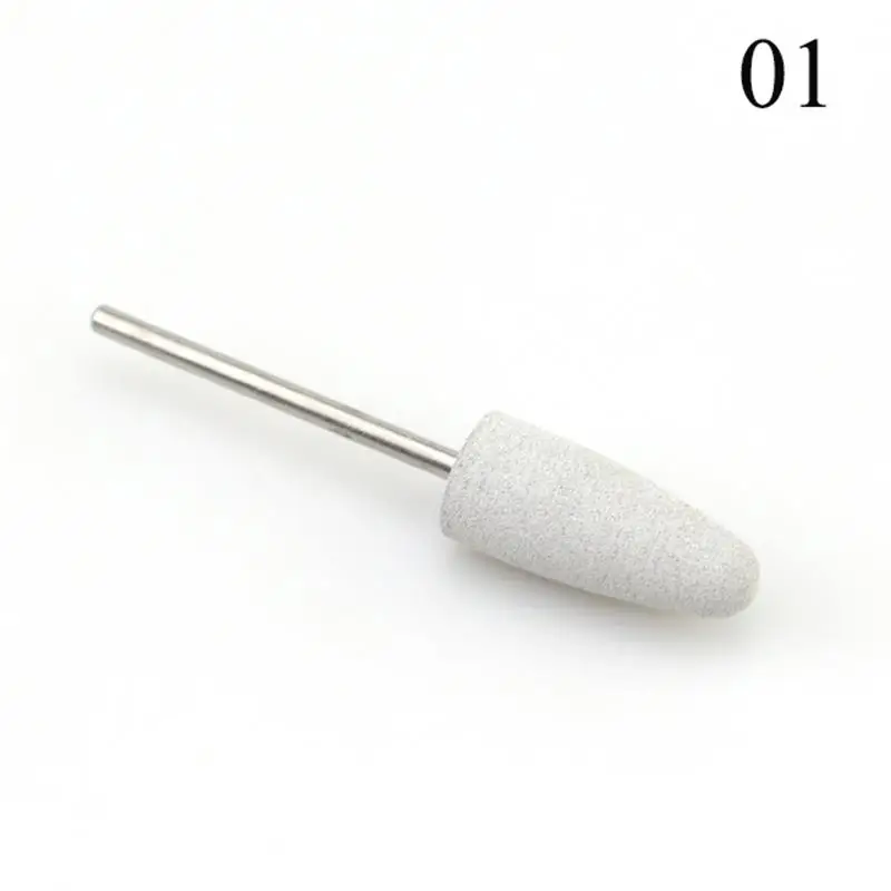 Broca de silicone para unhas, rotação elétrica, moagem, esmalte, cutícula, ferramenta de maquiagem, itens úteis, remoção de arquivos de polimento