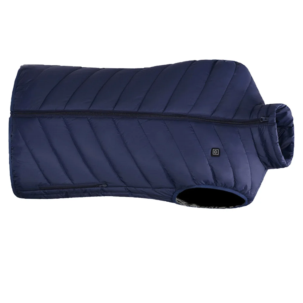 

Electric Vest Heating Men Heated Cotton Charge Warm Jacket Blue Charging USB Man