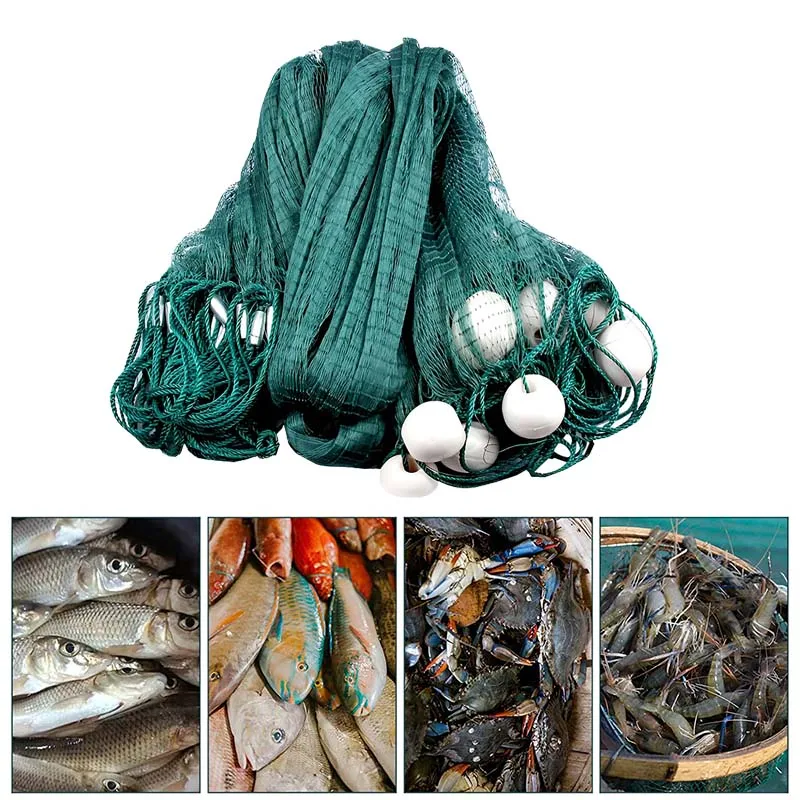 

1pc Specialised Fishing Nets Wear-resistant And Sturdy Nets Available For Fish Ponds, Ponds And Reservoirs 5 Metres In Length