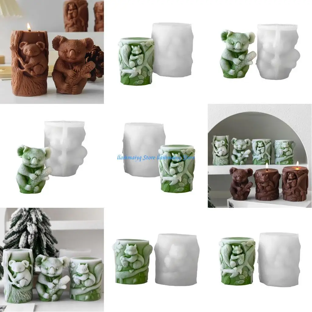 

573b многоцелевая прочная силиконовая плесень для ремесленных держателей белки свечей легко разветвляется портативным для дома