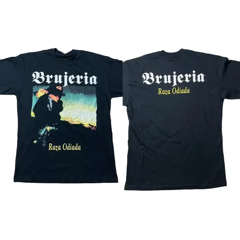 Camiseta para adultos Brujeria Band Raza Odiada Rock Album