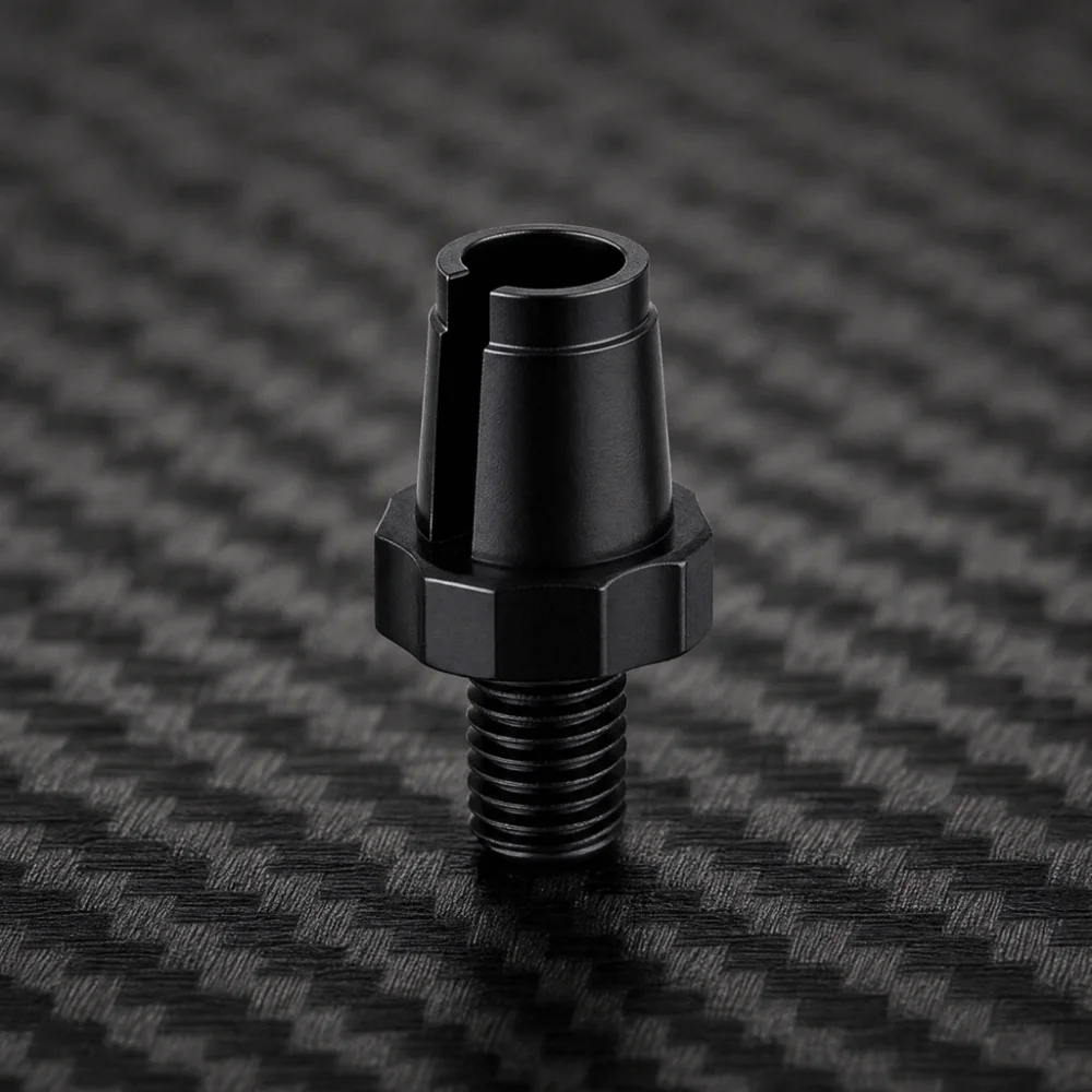 12PCS M7 Thread Bike Brake Lever Adjuster Screws Aluminum Alloy Lightweight Bicycle Brake Screw Easy To Install Black and Silver