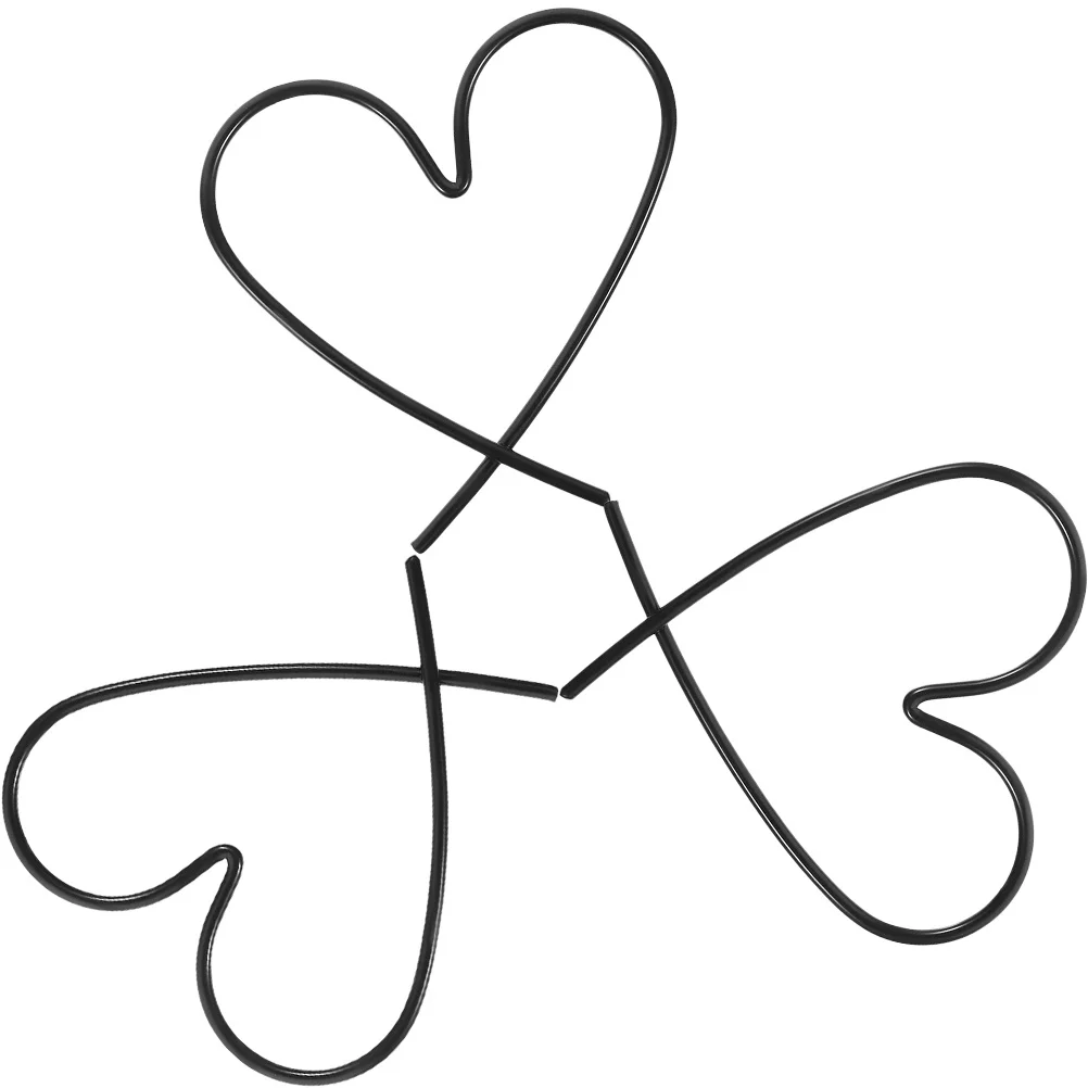 

3Pcs Love Heart Iron Art Wall Decor Creative Hanging Iron Craft Rustic Home Decoration Metal Wall Art for Living Room Bedroom