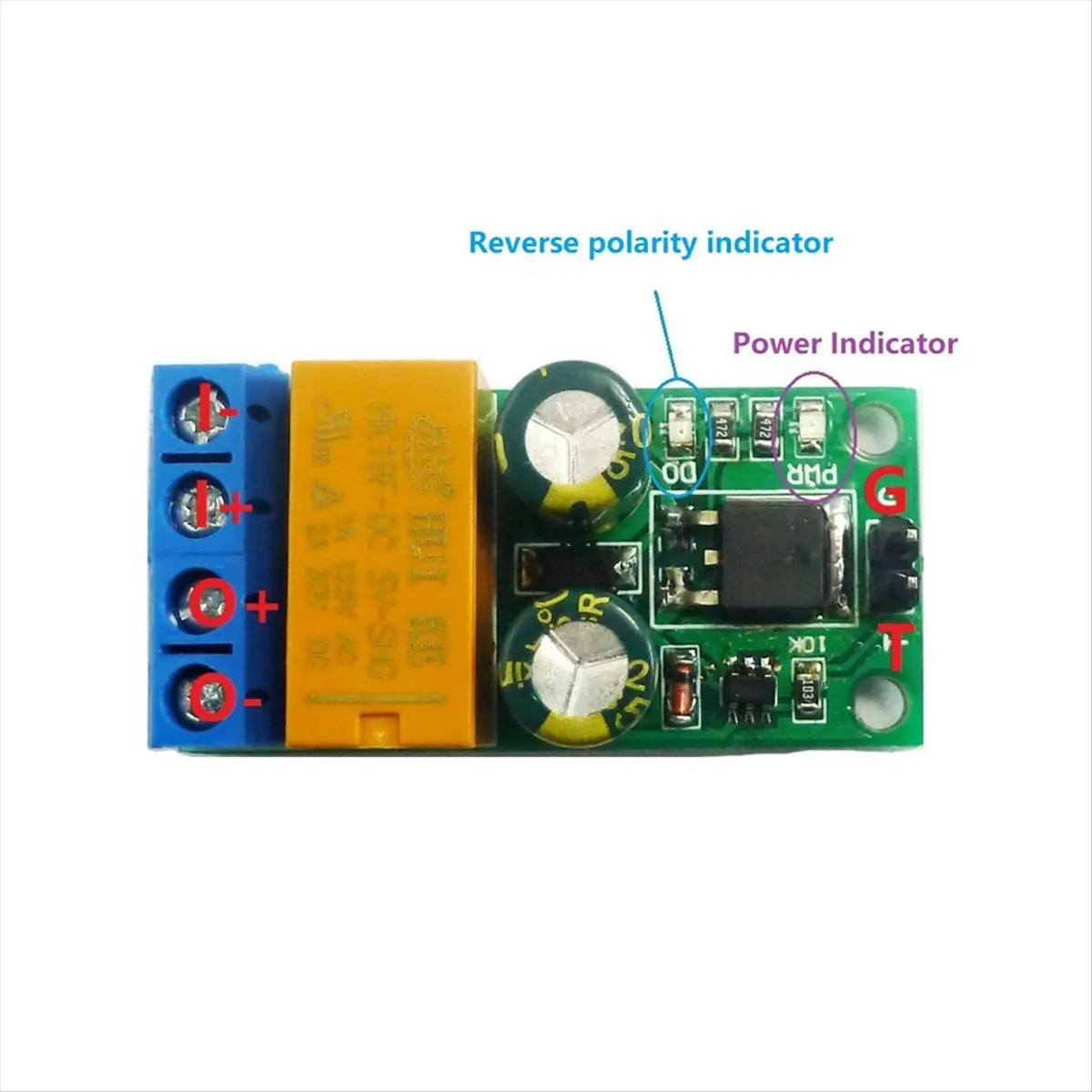 A14G DC6-24V 2A Self-Locking Bistable Reverse Polarity Controller Relay Module DR55B01 Motor Forward/Reverse Controller Board