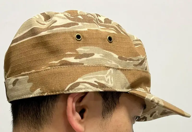 Wüste Tabby Camouflage Cap Männer aus der Tür – Detail 1