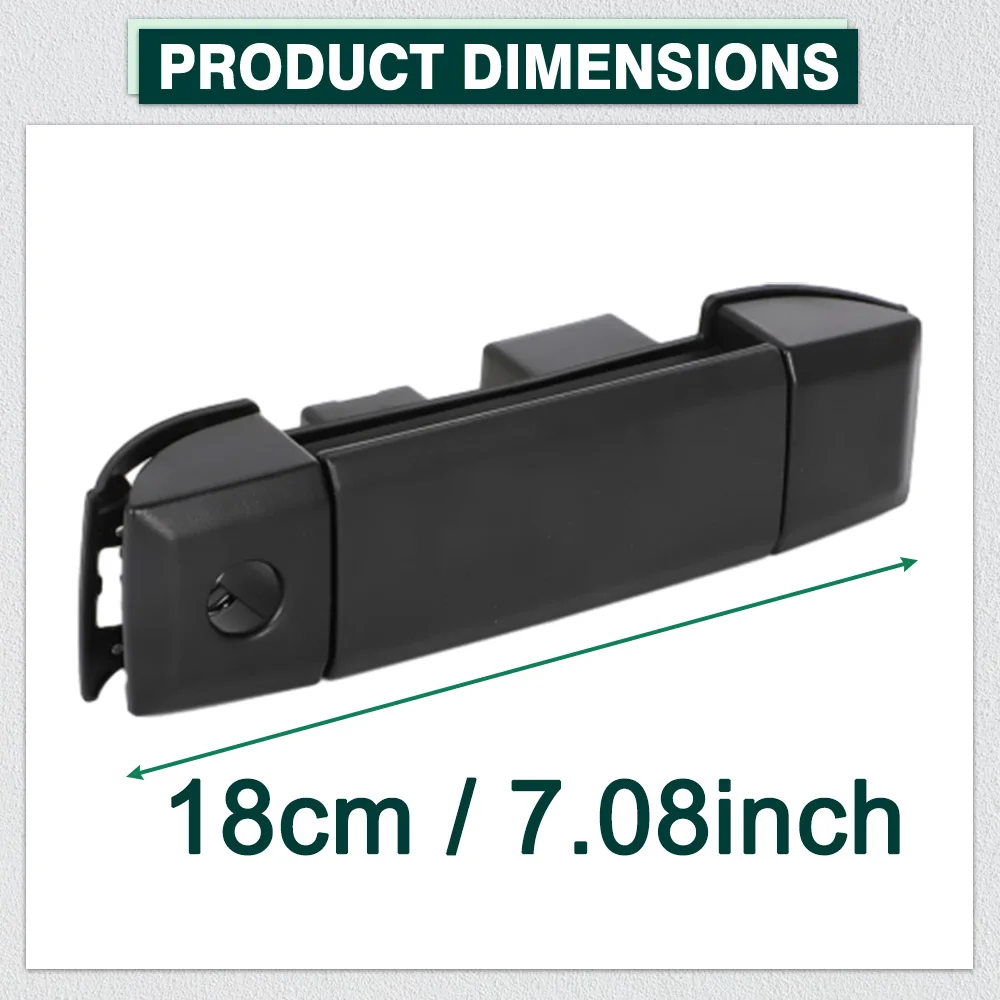 Наружная ручка правой раздвижной двери для Kia Pregio Bongo III 1997 1998, 1999, 2000, 2001, 2002, 2003, 2004, 2005, 0K7AA72410