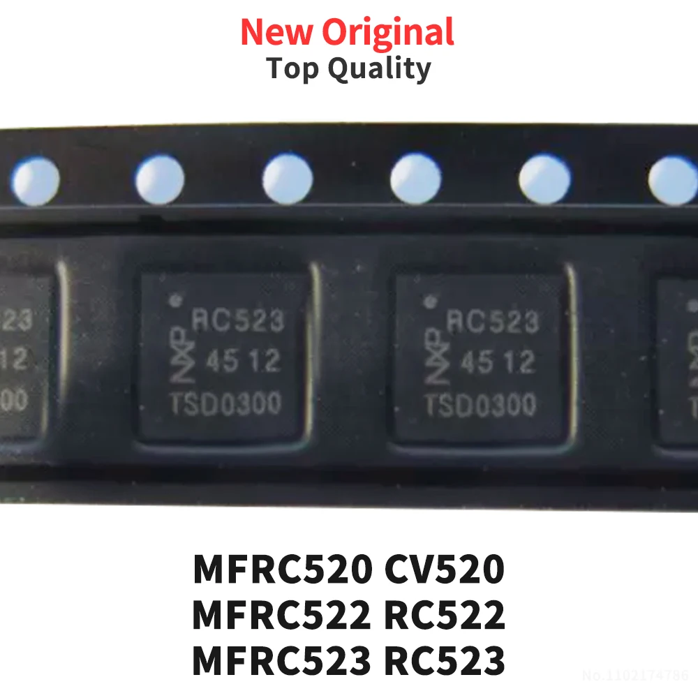 MFRC520 CV520 MFRC522 RC522 MFRC523 RC523 02HN1 QFN-32 New Original (5 Pieces)