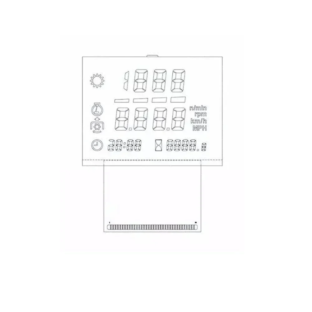 

Hot Sale Practical LCD Display Transparent 75x58mm Charging Capabilities Direct Replacement Improved Heat Sink