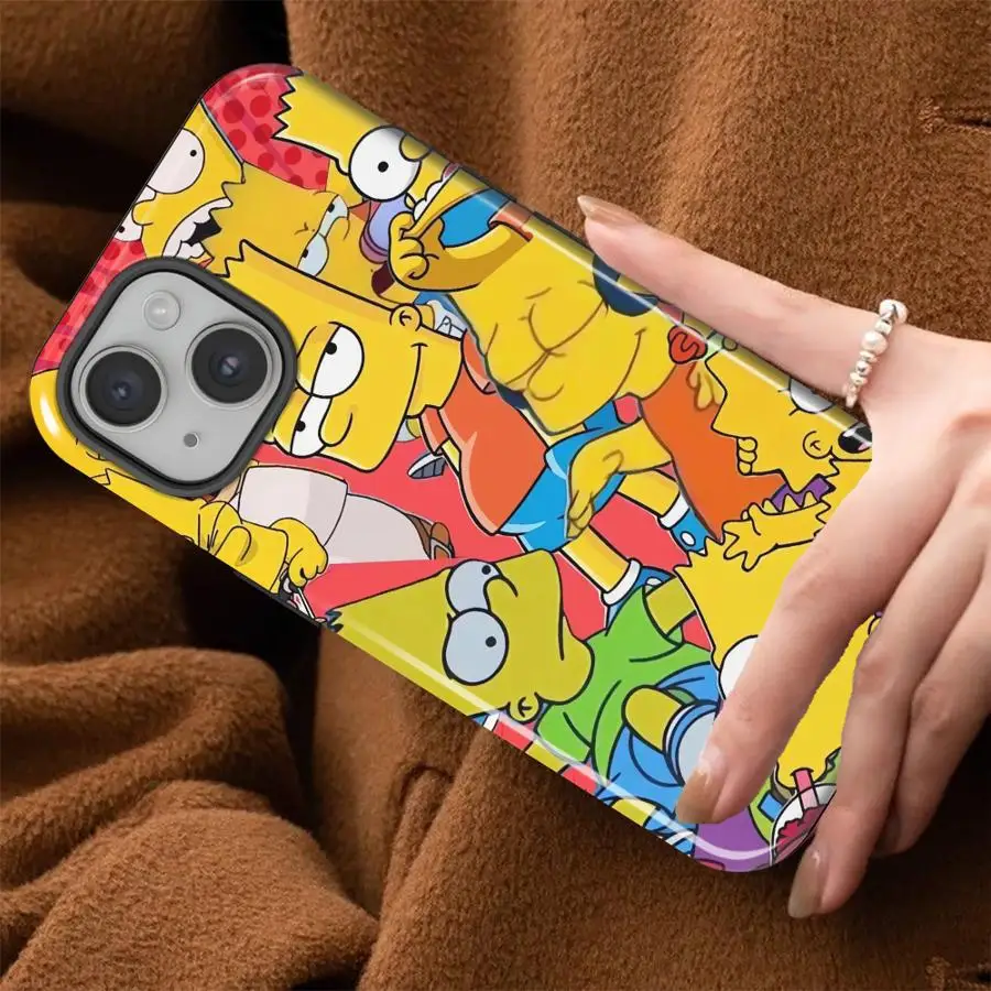 Weiche Schutzhülle für Samsung Galaxy S25 A26 S23 A36 S23Ultra S20 FE A56 S25Ultra A16 S24 Ultra Homer Simpsons