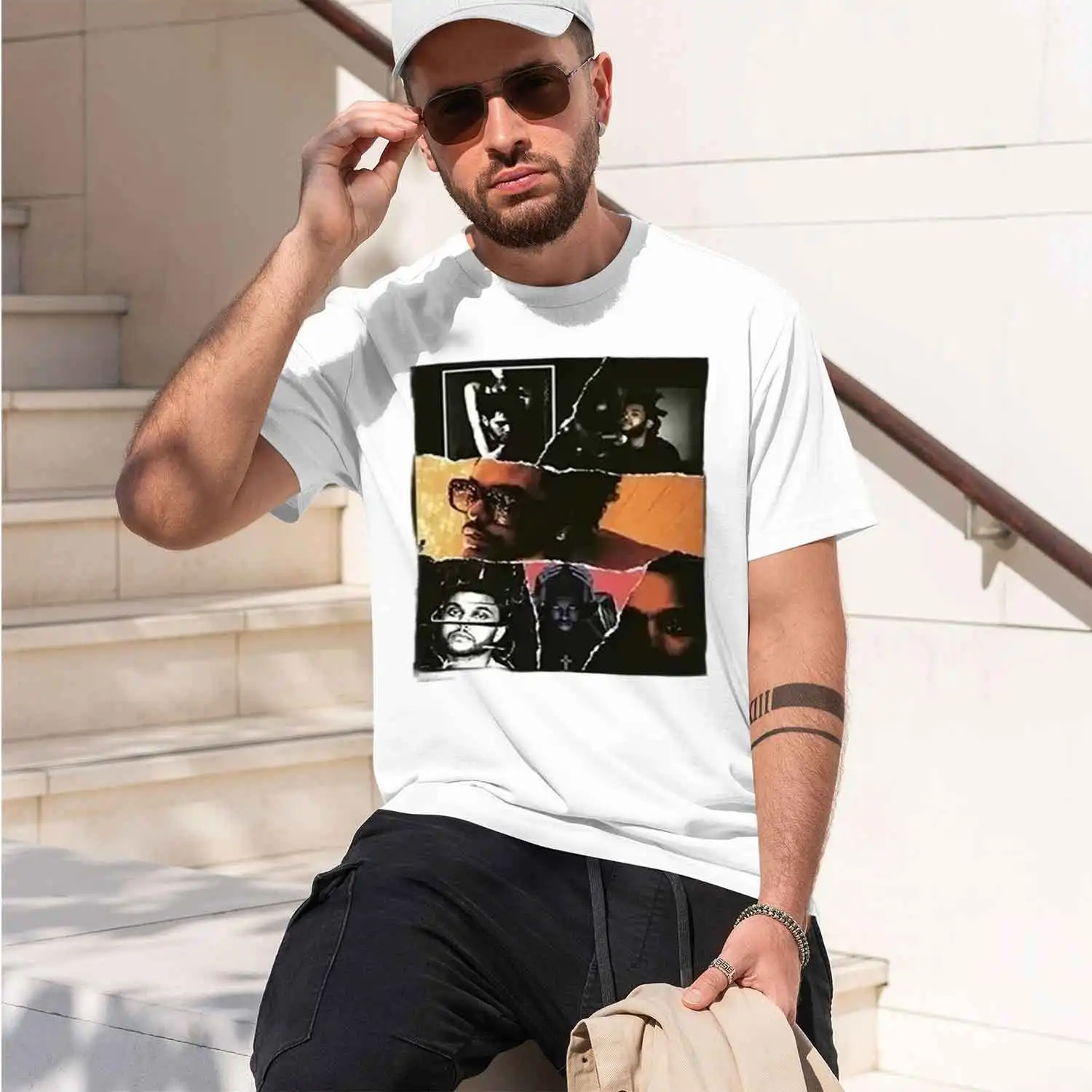 The Evolution of Weeknd Weeknds Eras Through Different Phases al Journey Vislized Womens clothing crew neck tee 2026 New Model M