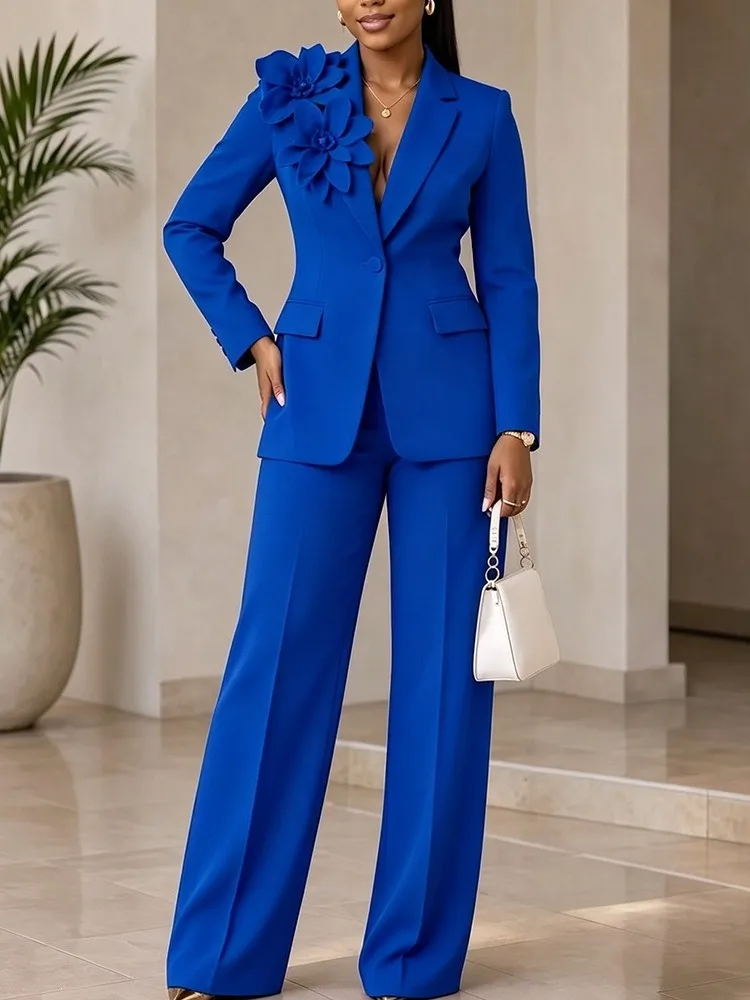 Picture 3: 2 Piece Women Sets New Arrival Plus Size Spring Autumn Matching Sets Long Sleeve Top And Pants Suits Outfits Oversized Clothing