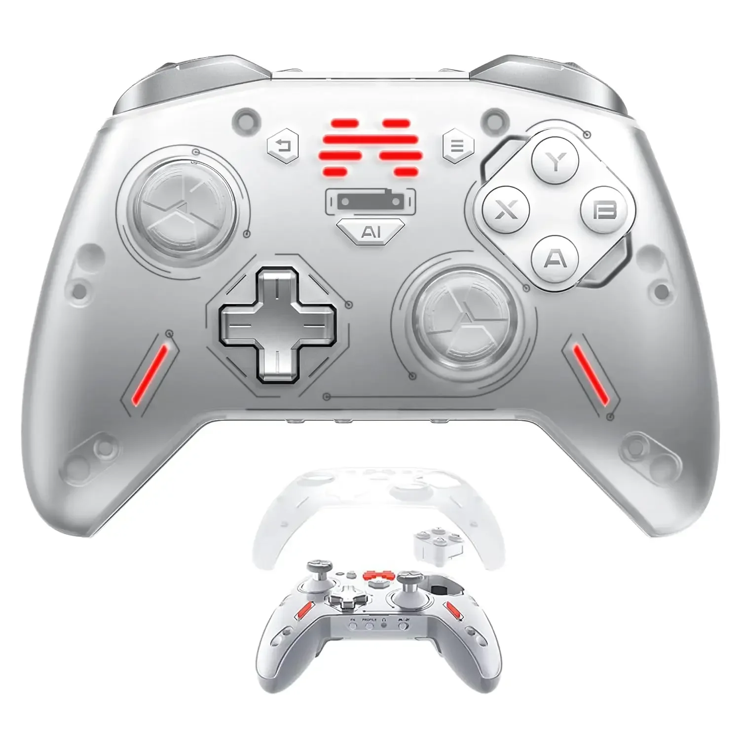 Control de Juego BEITONG BETOP Zeus 2 Edición Flagship con Microinterruptores Ópticos para PC, Switch, iOS, Android, Steam
