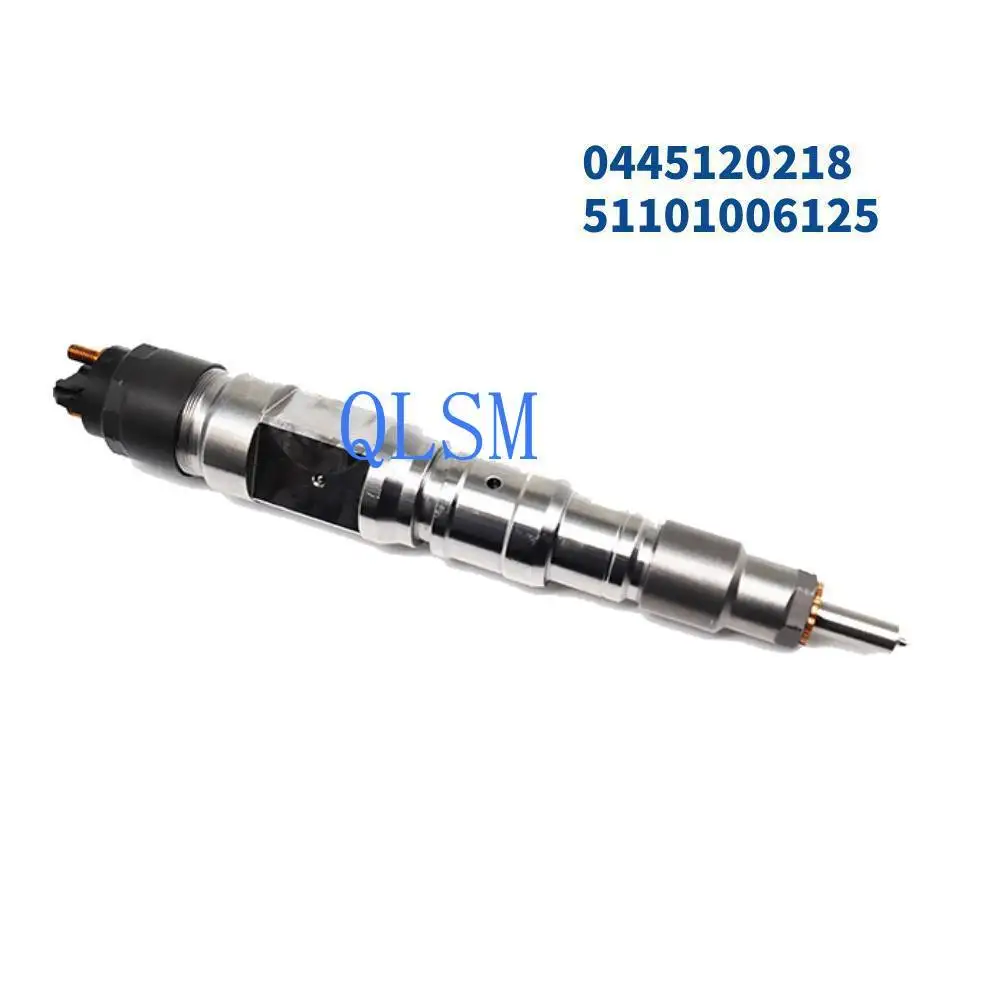 

1Pcs 0445120218 Diesel Fuel Injector For MAN TGA TGS TGX Truck D2066 Engine 51101006125 51101006048 Common Rail Nozzle