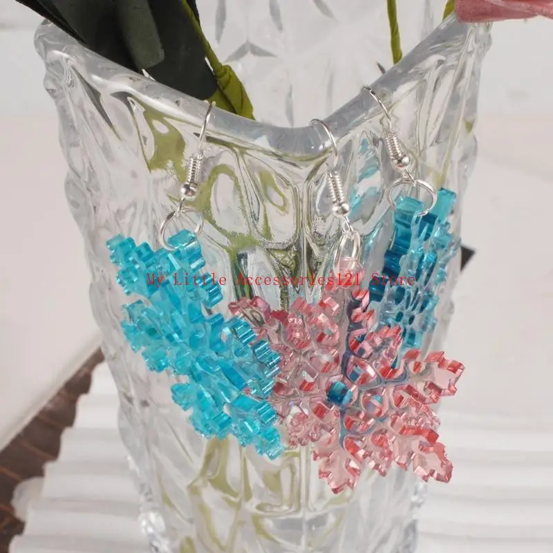 

Рождественский декор, силиконовая форма для снежинок, прочные силиконовые формы для снежинок для сережек из смолы, украшения