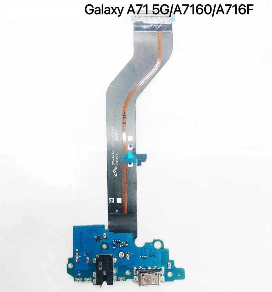 

For Samsung Galaxy A71 5G A7160 A716F SM-A716F/DS USB Charger Port Dock Connector Charging Ribbon Flex Cable